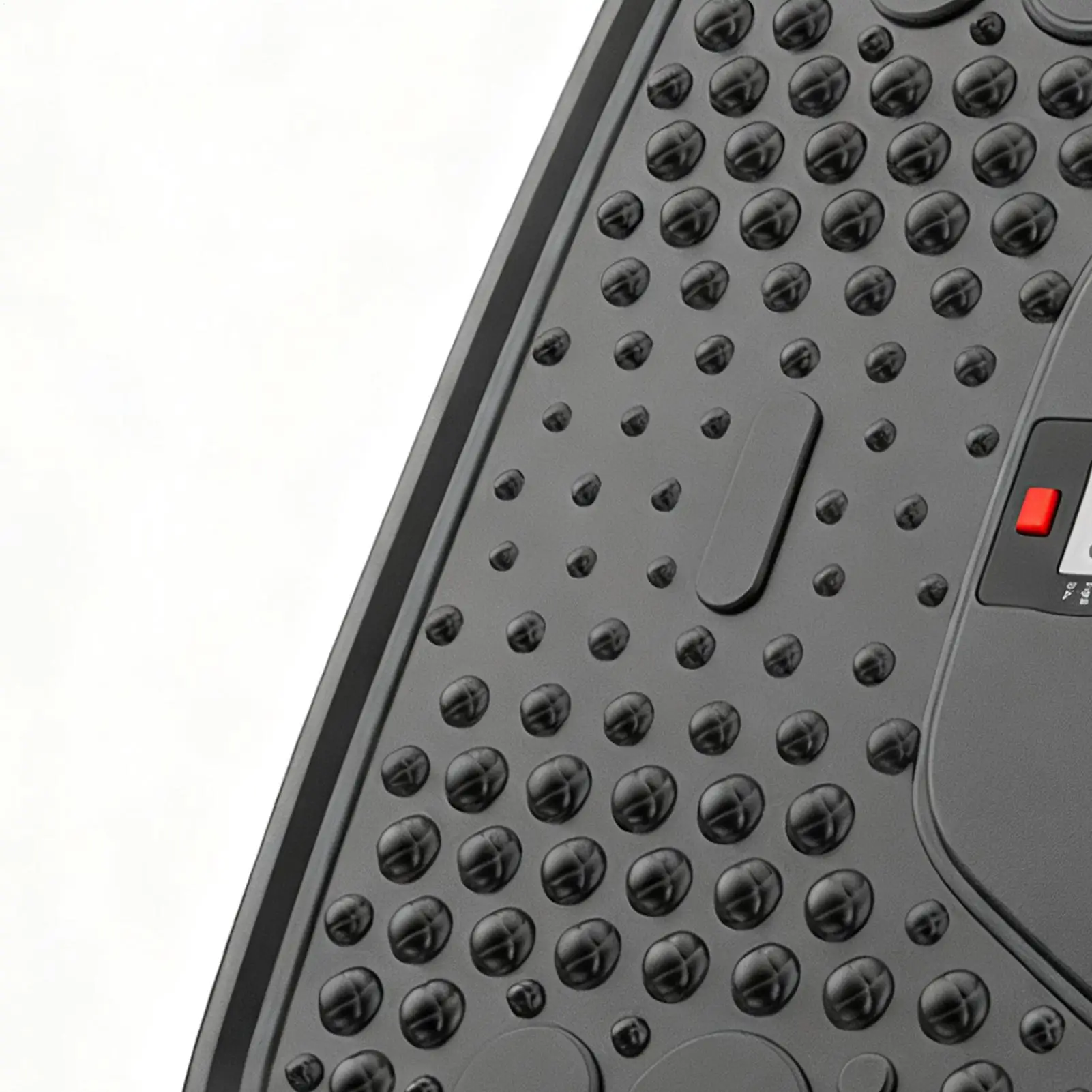 Ejercitadores de pierna giratoria Rock Stepper con banda de resistencia, paso a paso compacto para glúteos, ejercicio de parte superior del cuerpo con núcleo Abs