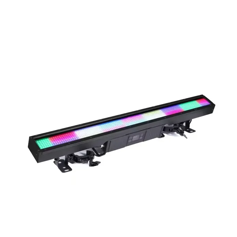 GBR-BS784IP Outdoor Waterproof IP65 Sound-Activated 6000K Daylight DMX Strobe Pixel Wall Washer Led Light Bar for Clubs Bars