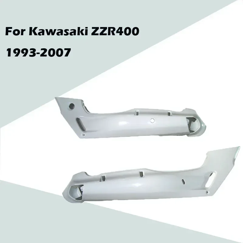 

For Kawasaki ZZR400 1993-2007 Motorcycle Unpainted Rear Tail Side Cover ABS Injection Fairing ZZR400 1993-2007 Accessories