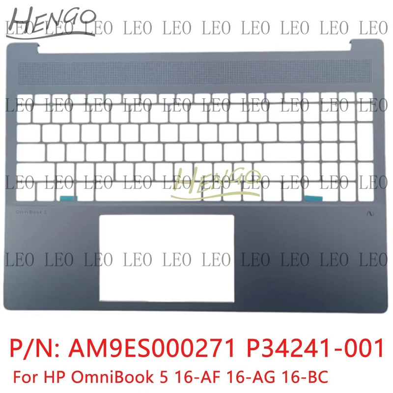 SS  P34241-001  New For HP OmniBook 5 16-AF 16-AG 16-BC Palmrest Upper Case C Cover