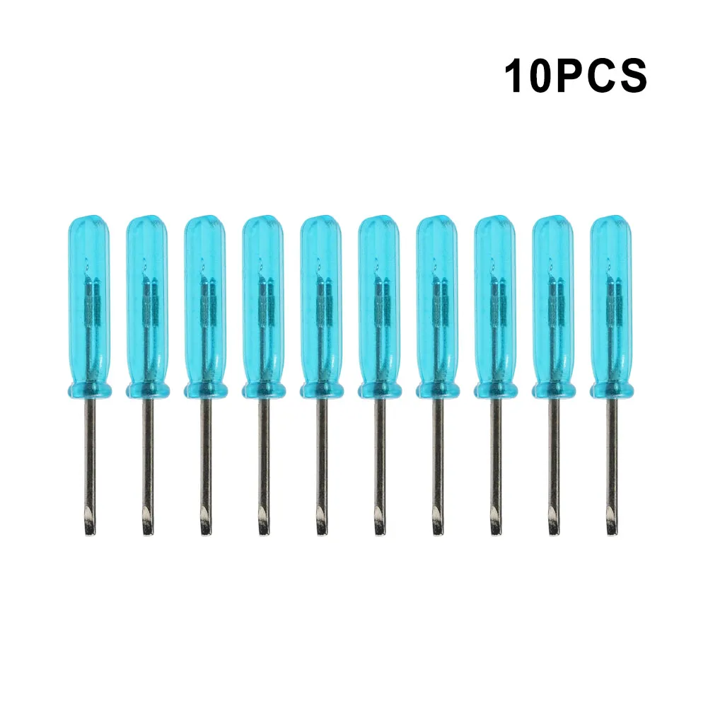 10pcs Mini Slotted Cross Screwdrivers For X-box Laptop Repair Tool 1.5/2.0/3.0mm Screwdriver Bits Kit Hand Tools Precision Bit