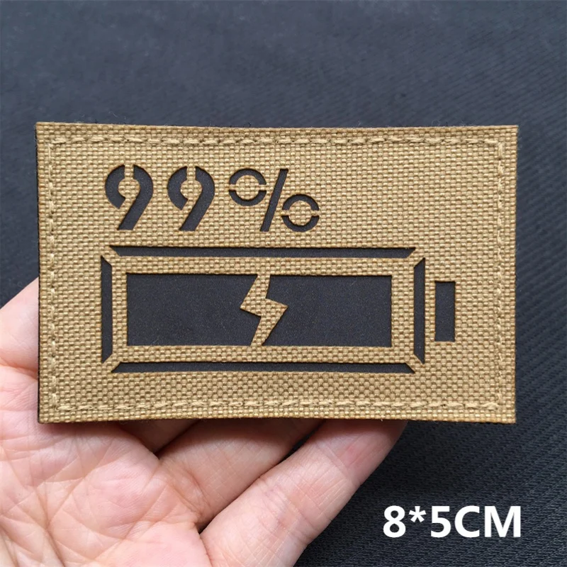 Tactical Hook and Loop Patches IR Infrared Reflective Trust Me I\'m An Aoctor Patches on Backpack Vest Coats Hats Outdoor Badges
