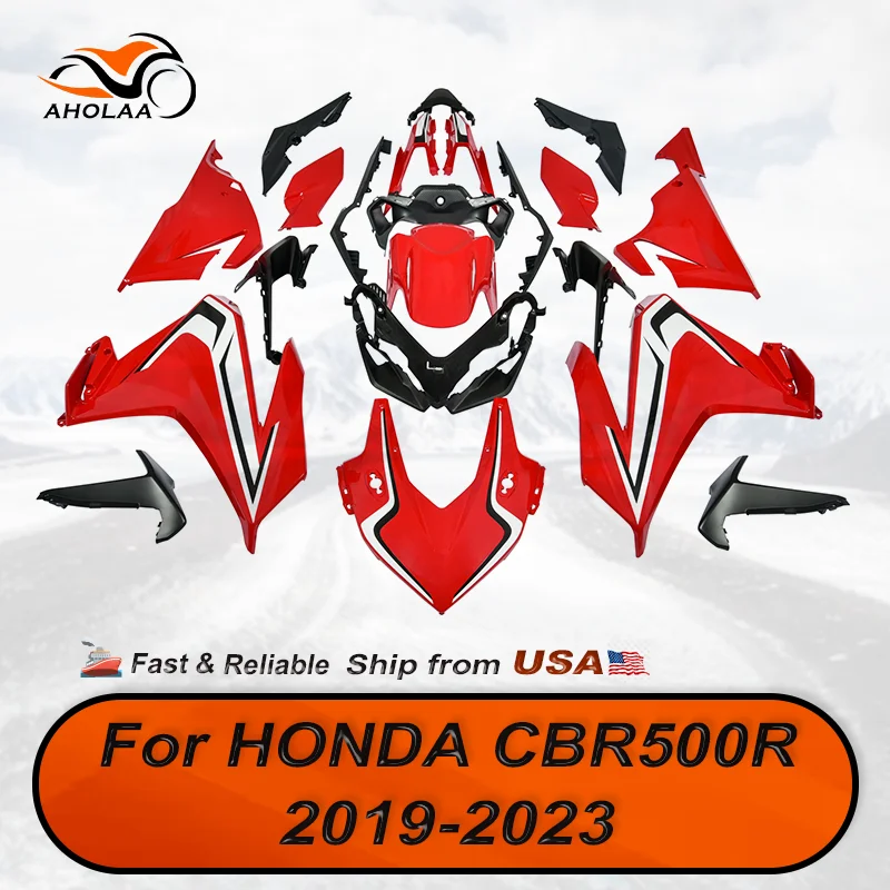 

CBR500R Motorcycle Fairing Kits Injection Molded Bodywork For Honda CBR 500R 2019-2023 2022 2021 2020 Motorcycle Accessories