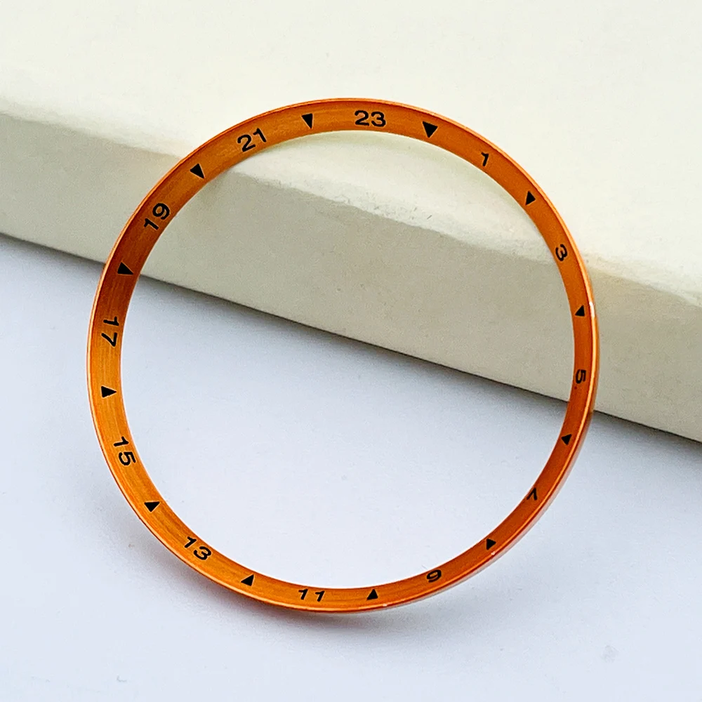 30.5mm SKX007 Chapter Ring fit For SKX007 SKX009 SPRD SKX171 Watch Case NH35 NH36 Case Copper Chapter Ring Parts Gift