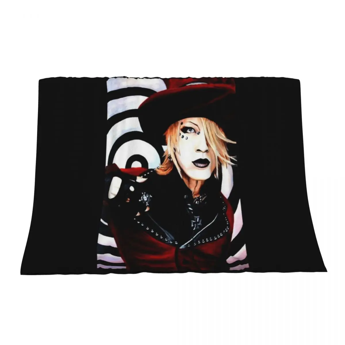 

Ruki - The Gazette Classic . Throw Blanket blankets ands Luxury Thicken warm winter Blankets