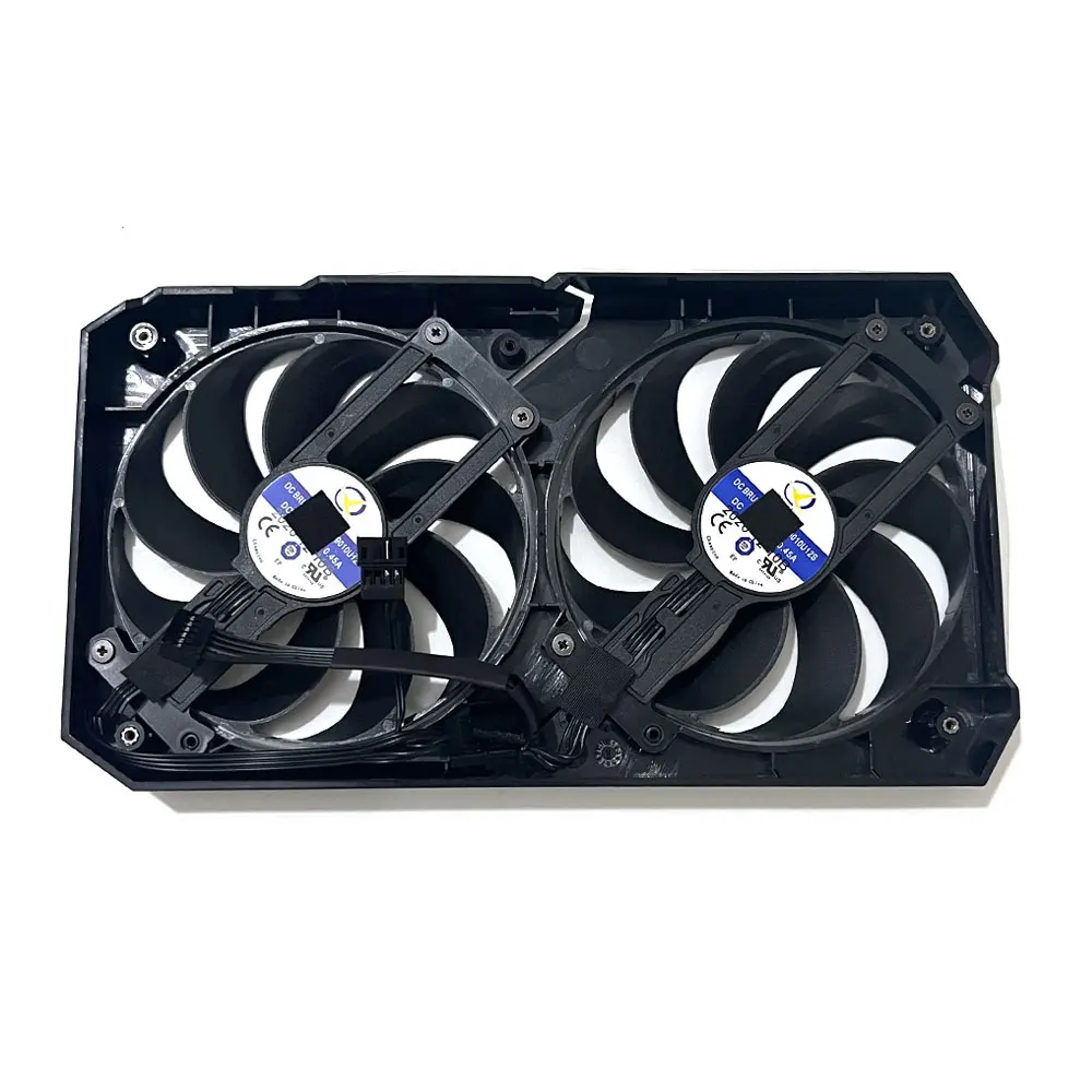 NEW ASUS RTX 3060 GPU Case OR Cooling Fan For ASUS RTX 3050 3060 3060Ti GTX 1650 1660S RX 6400 DUAL MINI Video Card Shell Frame view 3