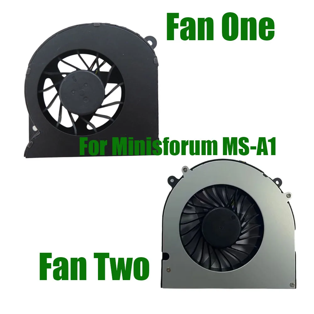 

For Minisforum MS-A1 DC12V 4PIN MINI PC Fan Fan One Fan Two