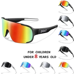 POAT Children Cycling Sunglasses Bike Goggles Outdoor MTB Road Bike Hiking Eyewear UV400 Kids Gifts Boys Girls