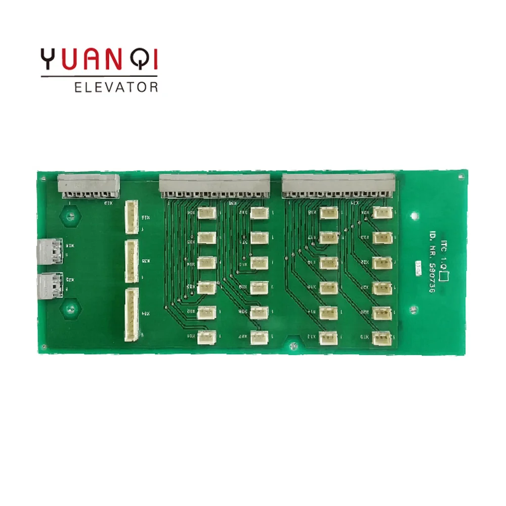 Yuanqi Lift Spare Parts 260 Elevator Command PCB Board 590736 ITC 1.Q