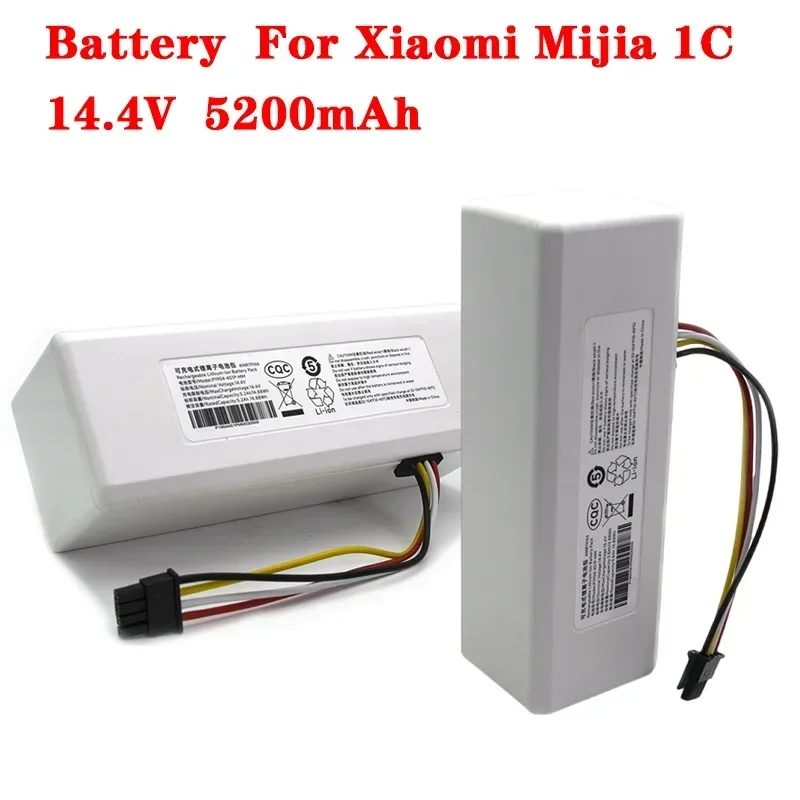 14.4V P1904-4S1P-MM Battery For Xiaomi Sweeping Robot Battery 1C Vacuum Cleaner Cleaning Robot Accessories Replacement Battery