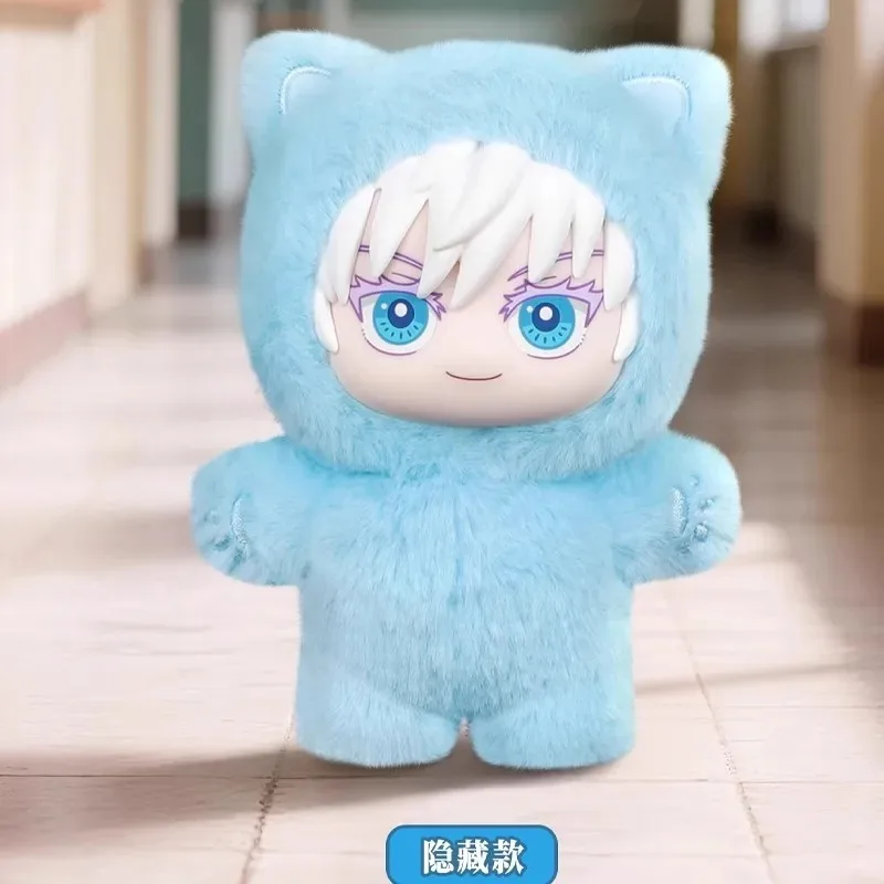

Original BANDAI Jujutsu Kaisen 2 Cat Ear Plushie Series Blind Box Mystery Box Anime Figure Room Decoration Collection Gifts