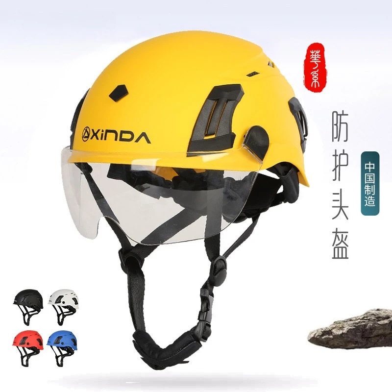 

Be suitable for outdoor helmets Light climbing hat Caving rescue helmet Hard hat