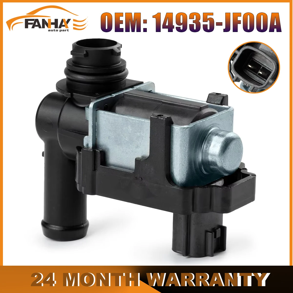 

14935-JF00A 14935-JF00B New Vapor Canister Purge Solenoid Evap Vent Control Valve For Infiniti EX35 FX35 G35 For Nissan 350Z 370