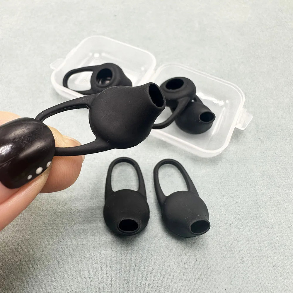 6 stücke Silikon In-Ohr bluetooth Kopfhörer abdeckungen Ohrhörer Knospe Tipps Headset Ohrhörer eartips Ohrstöpsel pads kissen für kopfhörer Mp3