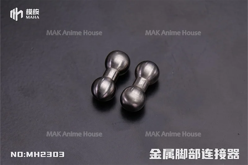 In Stock MH2303 1/6 Scale Metal Connector Foot Connector Body Accessory For 12'' Male / Female Soldier Action Figure Dolls