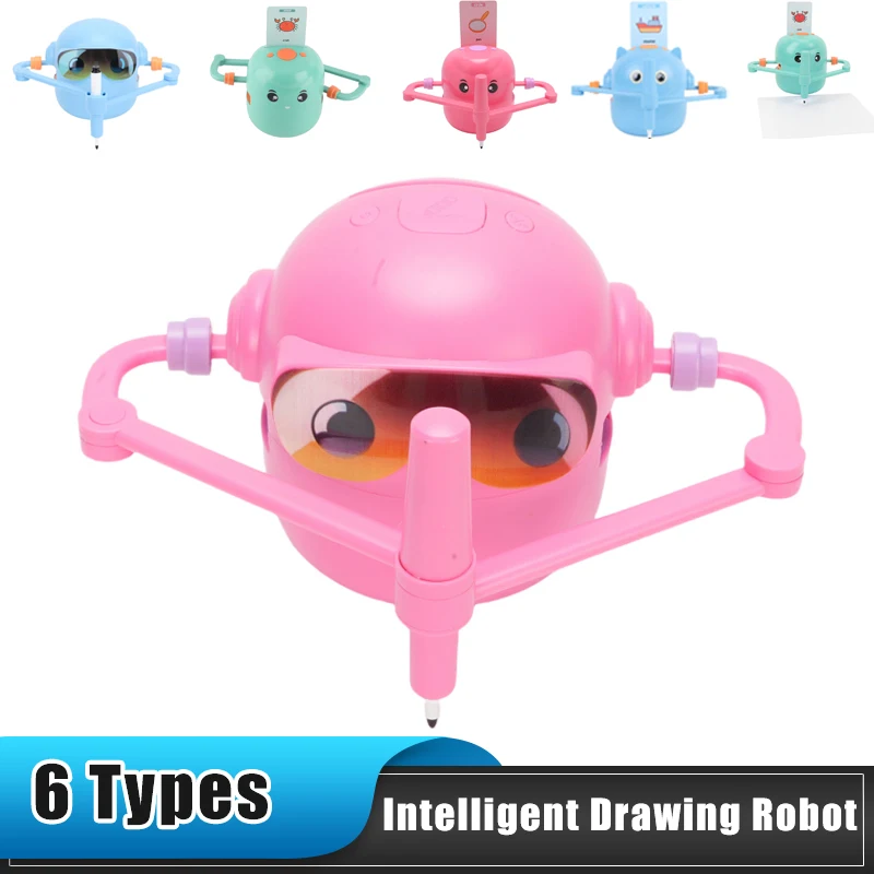 

6 типов автоматических интеллектуальных роботов для рисования, обучающие роботы для раннего развития и обучения