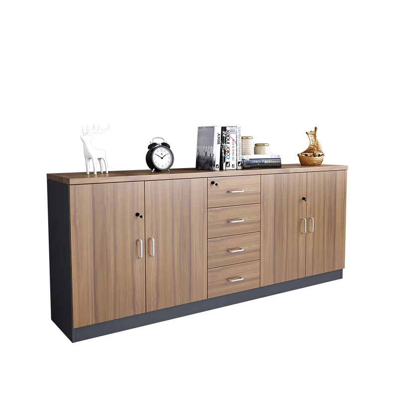 Contemporary Modern Wooden File Cabinets Home Office School Practical Workshop Furniture Organizing Storing Documents Archives