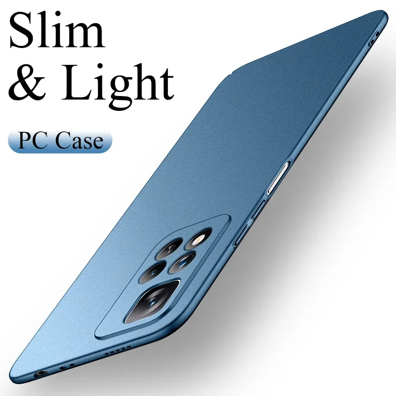 Ultra Thin Matte Hard Case For Xiaomi Redmi Note 11 10 9 8 Pro 11S 10S 11T 10T 9T 8T Back Cover Case For Redmi 10A 10C 9A 9C 9T