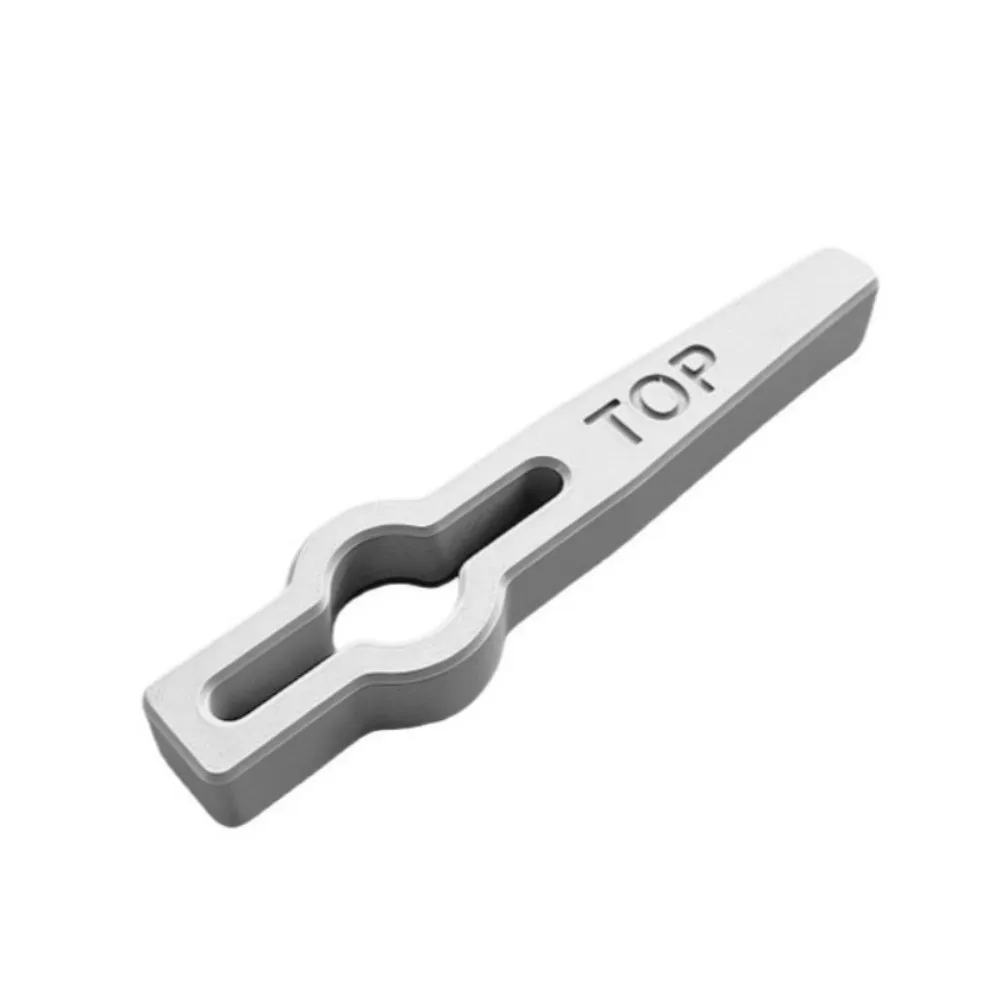 Plastic Hose Flow Control Clamp Adjustable Flow Tapered Slot Tubing Pinch Valve Slide Control Gray Water Flow Regulator