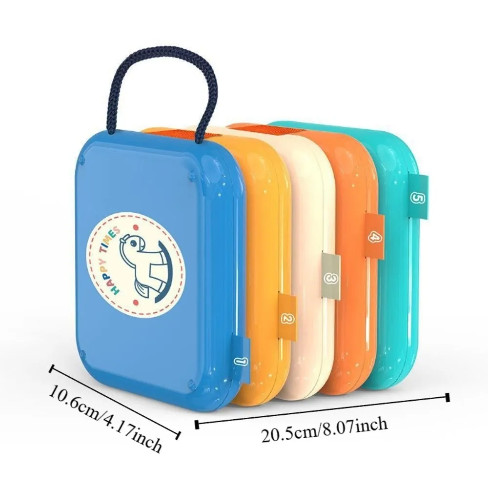 Puzzle giocattolo cubo pieghevole occupato con specchio Giocattolo impilabile multifunzionale Scheda sensoriale poliedrica per l'educazione precoce