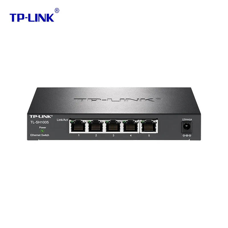 Imagem -03 - Tp-link-ethernet Mini Interruptor Central de Rede Doméstica Plug And Play Portas Base-t Gigabit Splitter Portas 2500mbps Mini Tl-sh1005