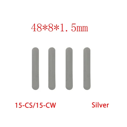 Imagen 2 del producto Funda de goma para portátil HP Pavilion X360 14-CD 14-CE 15-CS 15-CW OMEN 15-CB, cubierta inferior, almohadillas de tiras de goma, repuesto