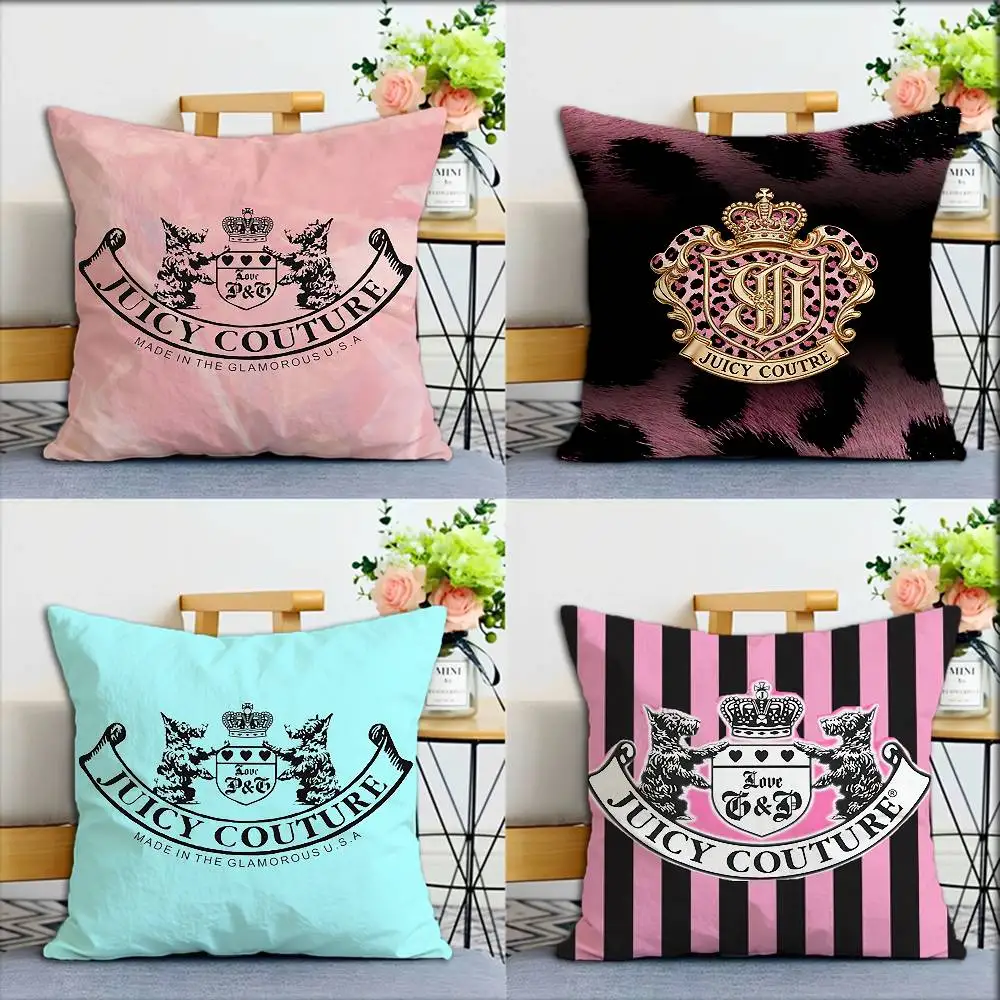 

J-Juicy C-Couture World Various Sizes Square Pillow Case For Car Home Bedchamber Decor