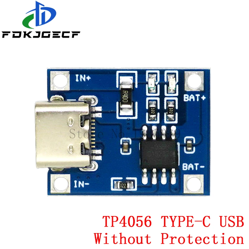 Mini Micro Type-c USB 5V 1A 18650 TP4056 moduł ładowarki baterii litowej płytka ładująca z ochroną podwójne funkcje 1A Li-ion