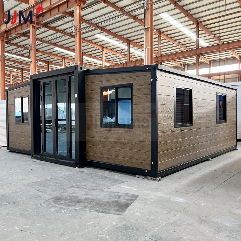 Customized 74sqm Canada Standard Luxury Prefabr Hous Prefab Mobile Home Prefab Light Steel Home Extendable Container House