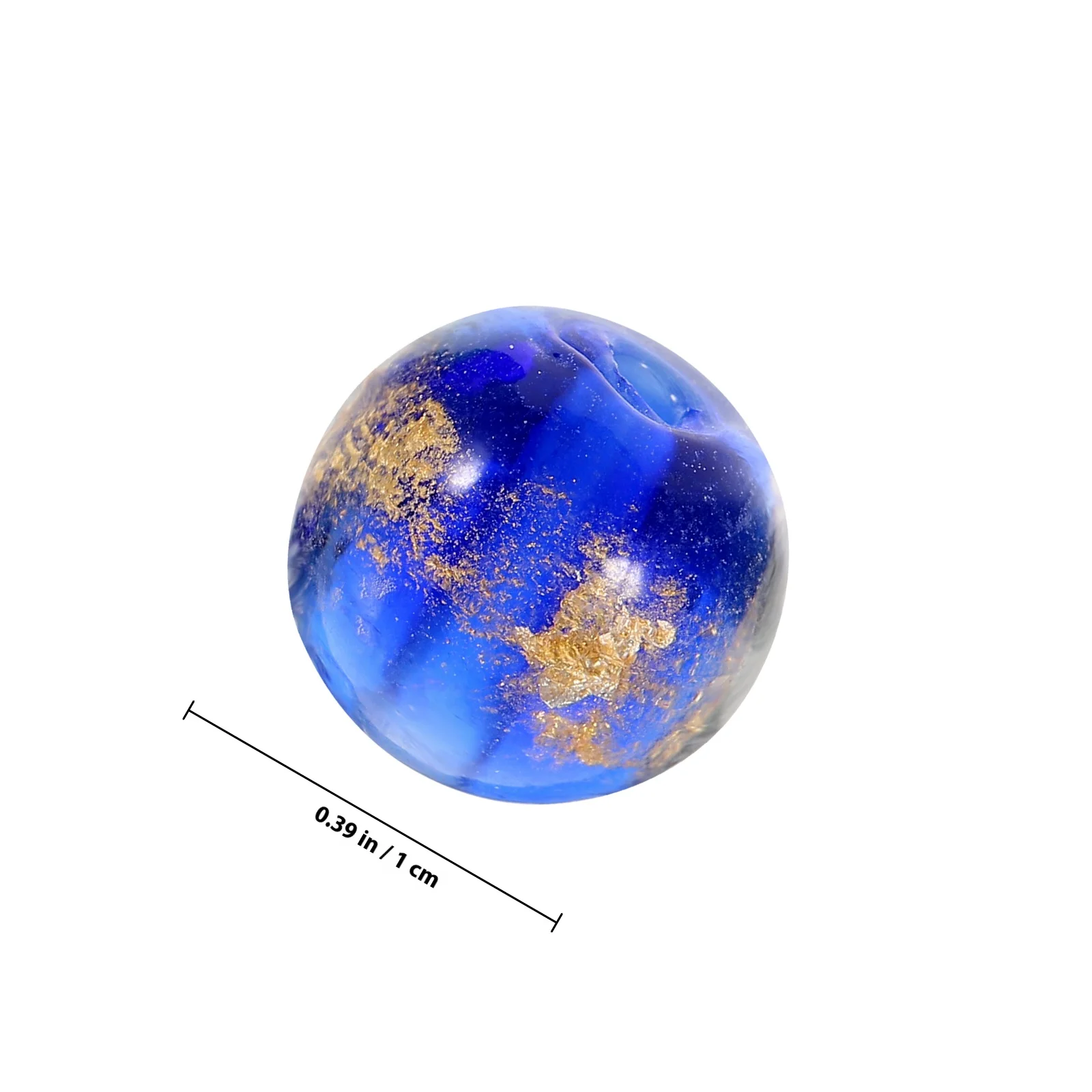 20 قطعة يتوهج في الظلام الخرز الزجاجي المستدير DIY بها بنفسك صنع المجوهرات الخرز ل أساور القلائد اكسسوارات للشعر الديكور