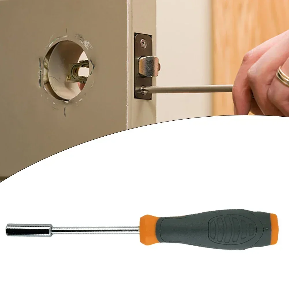 

Bit Holders Screwdriver Handle Hex Adapter Orange 1pc 6.35mm Hex Home Appliance Repairs Tool Screwdriver Bit Holder