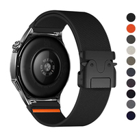 22mm watch straps For Galaxy Watch 7/FE/465 pro Classic/active 2/Gear s3 Parachute Bracelet Huawei correa 20mm watch GT5 pro 4 3