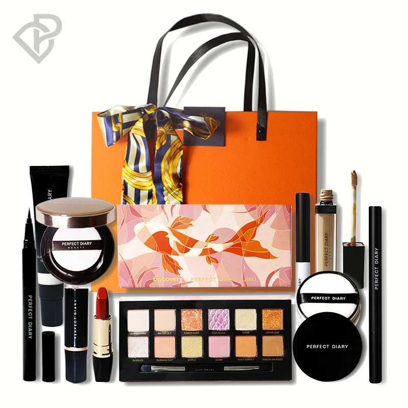 Makeup Gift Set Beginner Introduction a Complete Set of Cosmetics Beauty Makeup Students