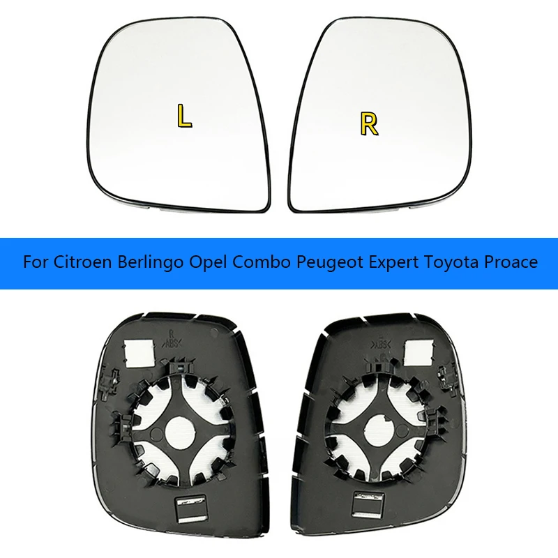 

Car rearview mirror For Citroen Berlingo Opel Combo Peugeot Expert Toyota Proace Car Side Mirrors Reflective Lens Rearview