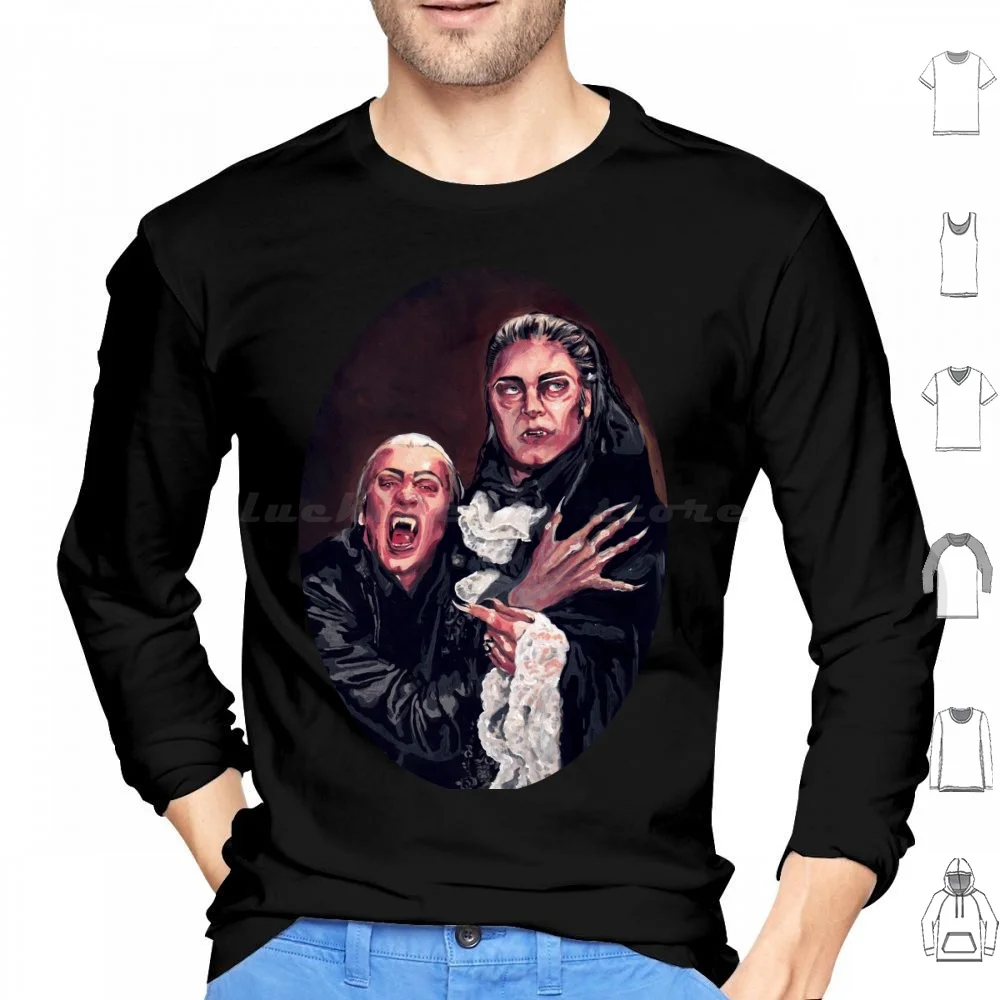 Daaaad! Hoodie cotton Long Sleeve Krolock Tdv Dance Of The Vampires Musical Graph Vampire Dracula Countl Insatiable