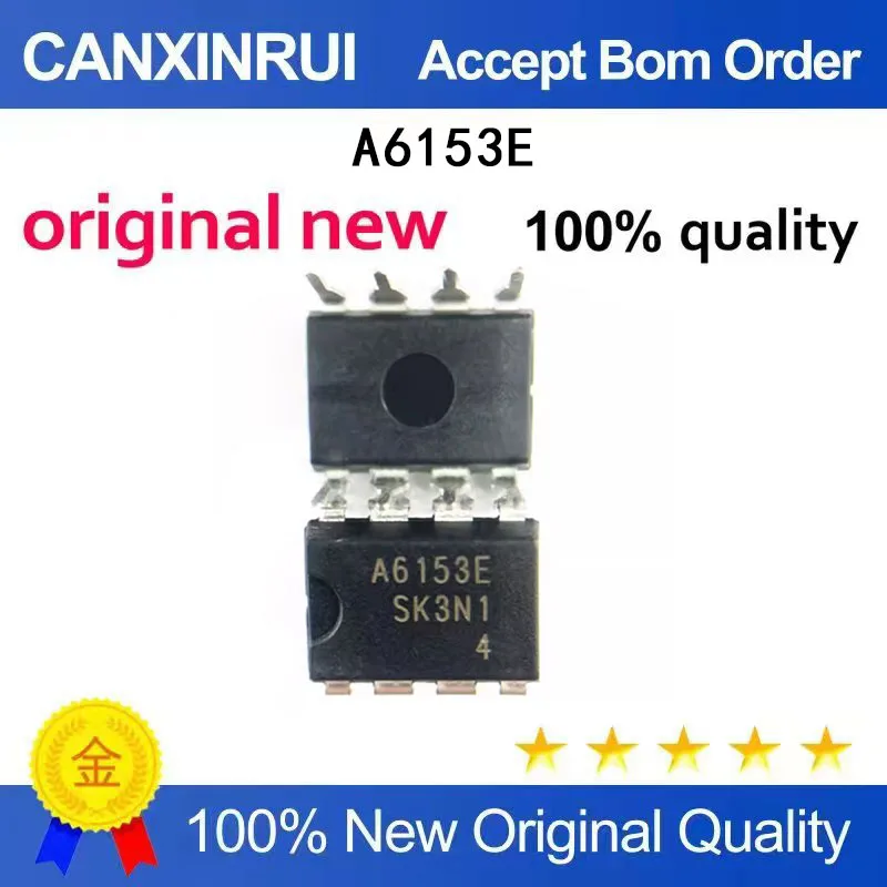 

(5-100 Pieces) Brand new original STR-A6153E A6153E DIP8 direct insertion voltage regulator chip in stock