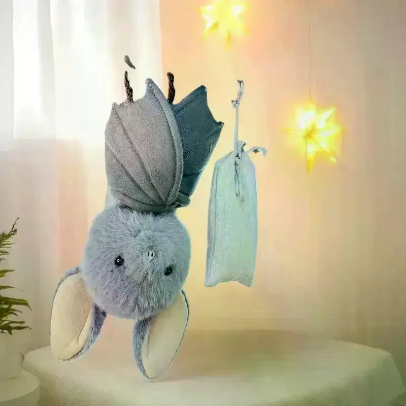 

Восхитительная летучая мышь, свинья, мягкая кукла, уникальная мультяшная плюшевая игрушка с животными, декор для дома и автомобиля, праздничные подарки