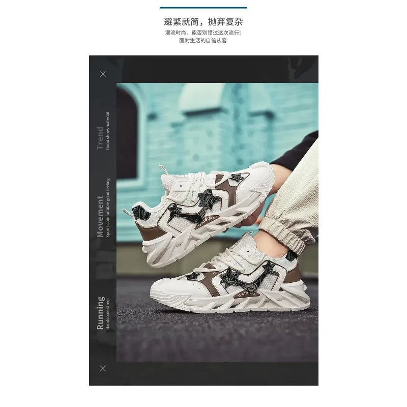 Cyytl tênis masculino sapatos casuais respirável caminhadas ao ar livre verão tênis moda esportes correndo plataforma de luxo mocassins designer