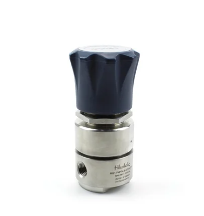 

2025 Hikelok High Pressure 6000 psi Stainless Steel 1/4'' Female NPT Pressure Reducing Regulator