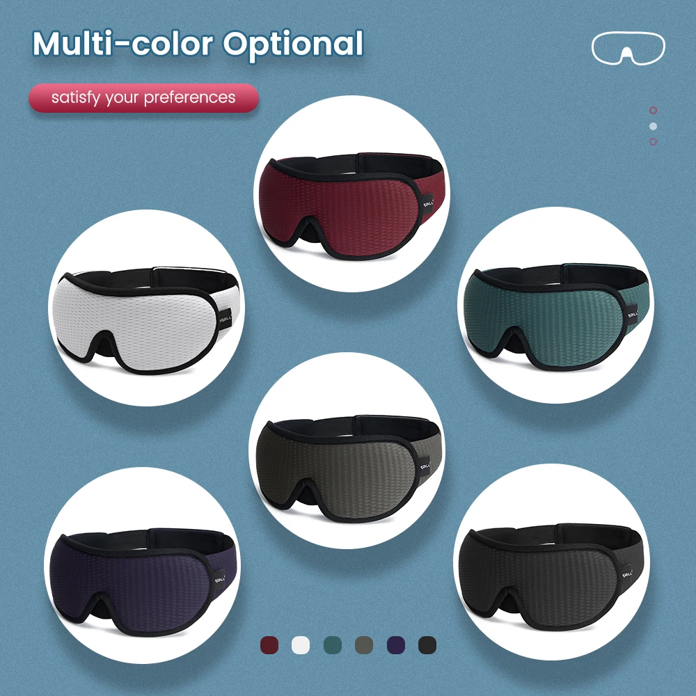 3D Ngủ Bịt Mắt Ngủ Viện Trợ Đệm Mắt Che Mắt Ngủ Miếng Dán Eyeshade Thoáng Khí Khẩu Trang Eyemask Chăm Sóc Sức Khỏe Cho Phần Còn Lại