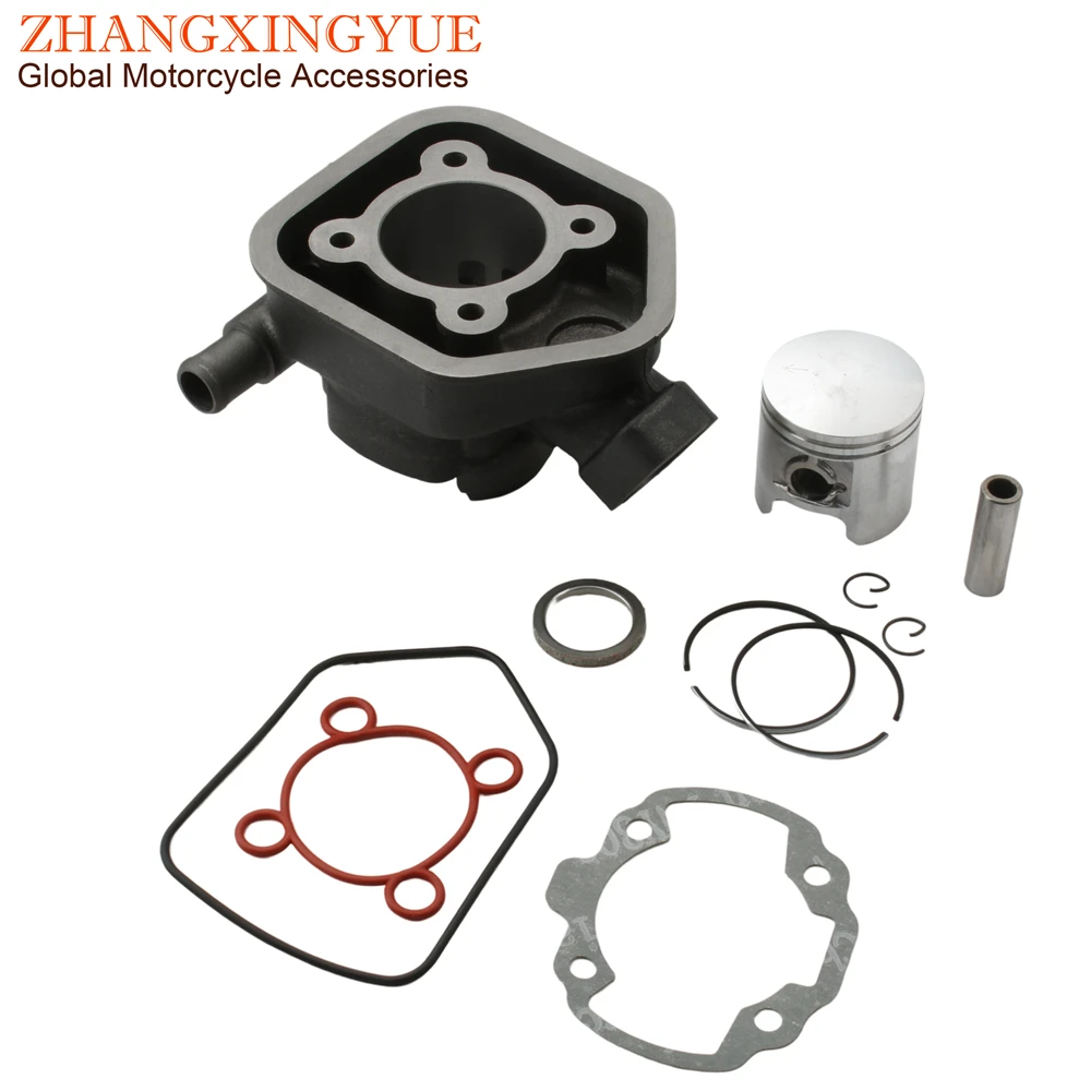 70cc 47mm Big Bore Cylinder Kit & Head For Peugeot Speedfight 2 50cc  Scooter 2T Engine Parts