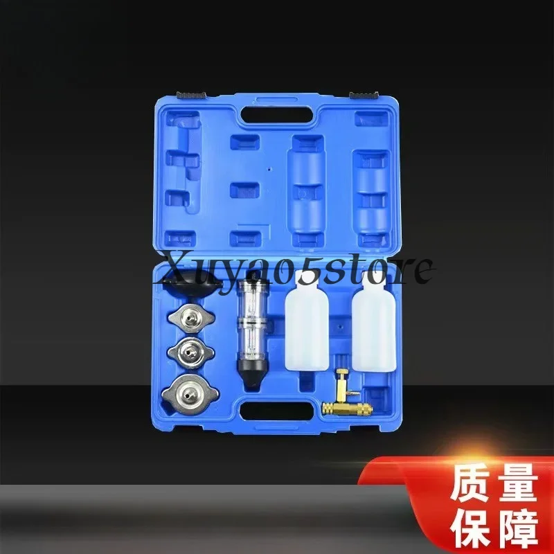8PCS Combustion Leak Tester Kit CO2 Leak Detector for Cars Trucks Road Tractors Excavators