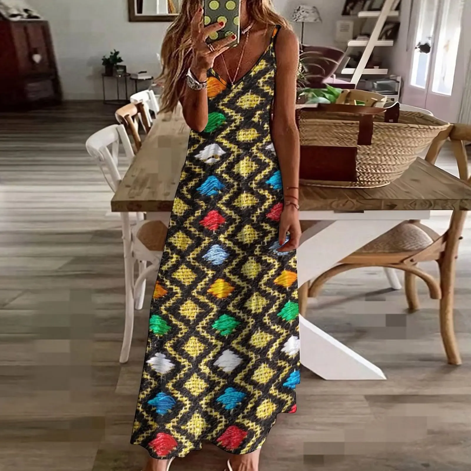 Beutiful Ethiopian/Eritrean Hager Libse Designed Original Pattern. Sleeveless Dress summer dress Prom gown