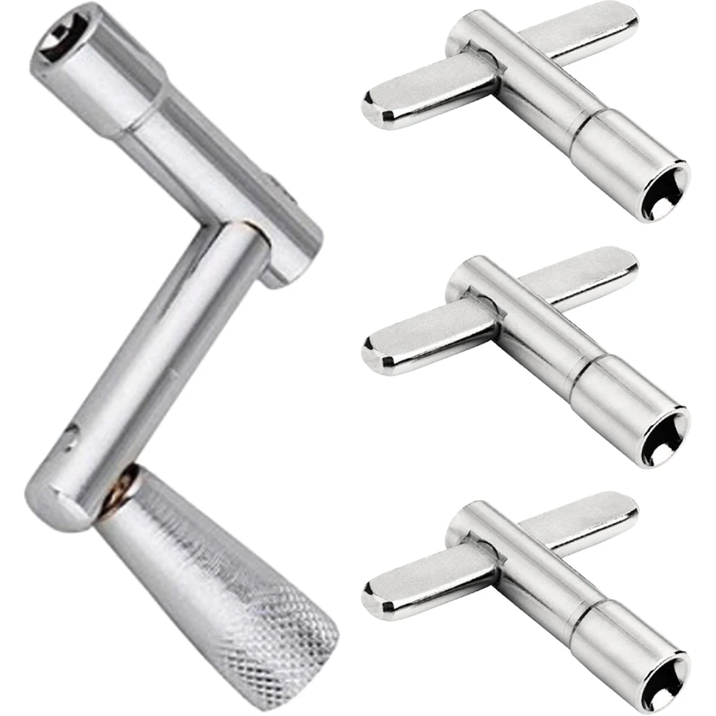 

4pcs Set for Tuning Percussion Standard Parts Drum Key Tuner Drum Wrench Instrument Parts Practical