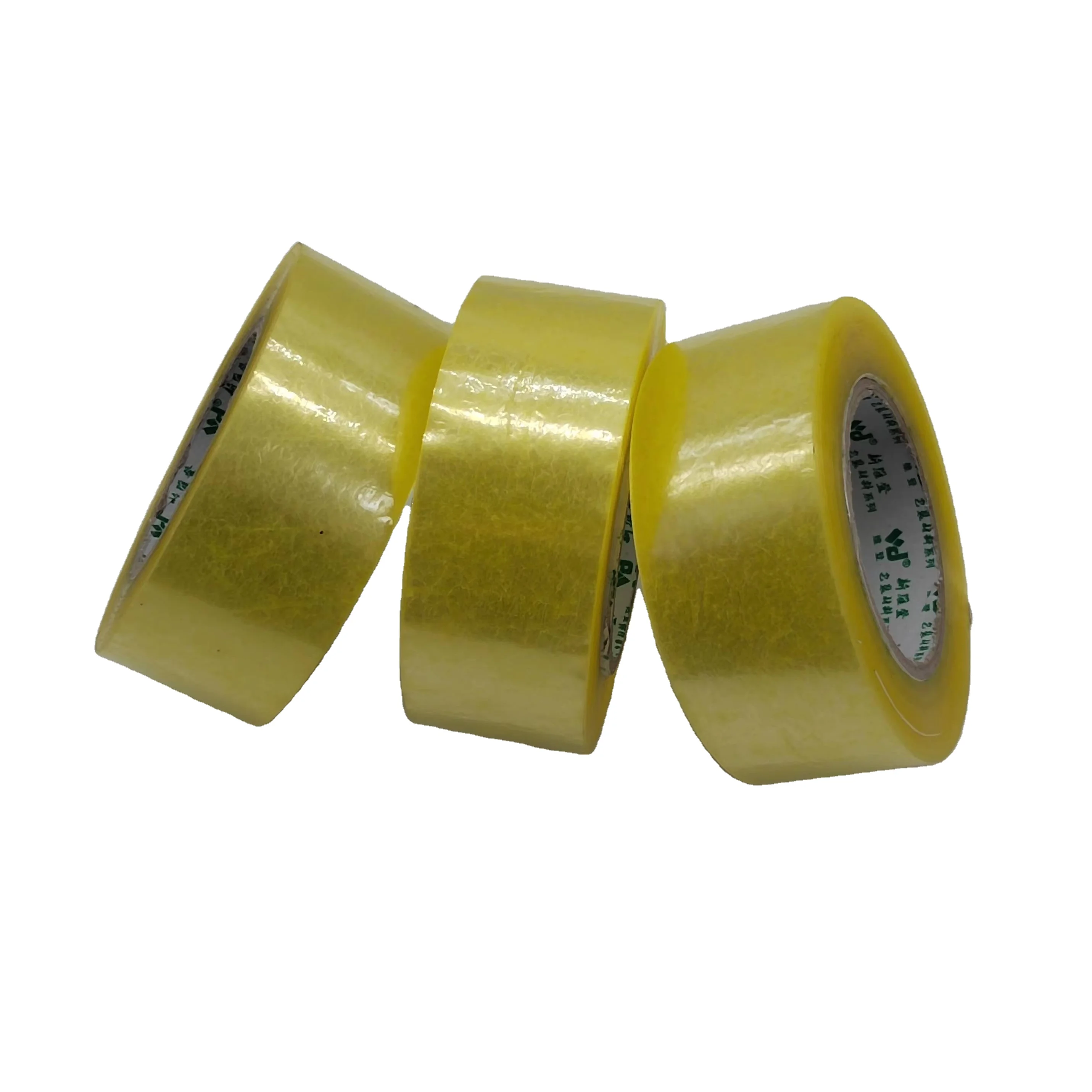 

72rolls Transparent Yellow, Transparent White Tape for Express Packaging of Large Rolls and Thick Box Sealing 18mm * 100M
