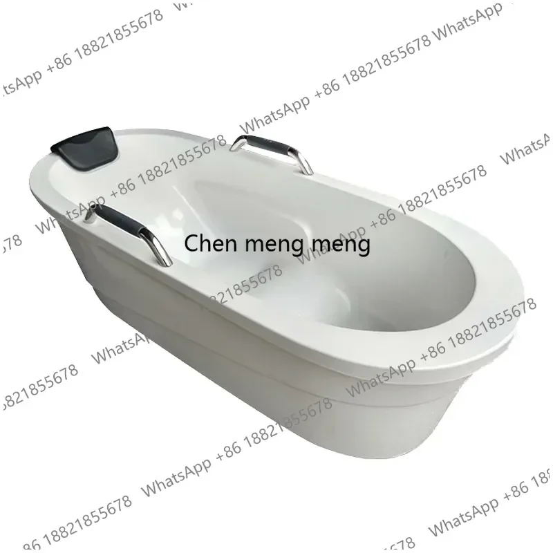 

z24Energy saving and water saving bathtub with armrest independent bidet acrylic bath basin adult Internet celebrity club homest