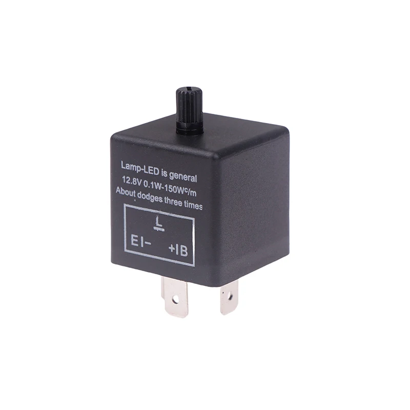 

LED Flasher Blinker CF14KT Universal 3 Pins 12.8V 0.1W-150W Adjustable LED Turn Light Flasher Flash Relay For Car