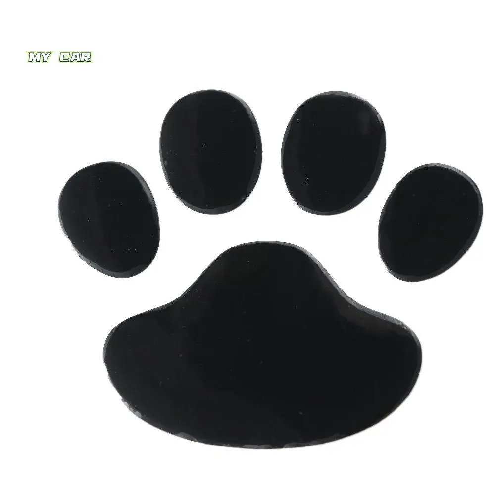 Car Bumper Cool Design Car Window Dog Cat Foot Print Car Decal Car Stickers Bear Paw Stickers Bear Foot Prints 3D Car Stickers