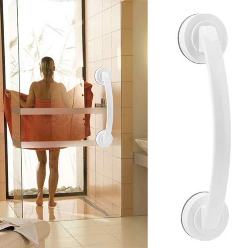 

Suction Cup Handle No Screw Shower Door Handle Glass Door Kitchen Bathroom Handle Plastic Handle Crystal Handle Household