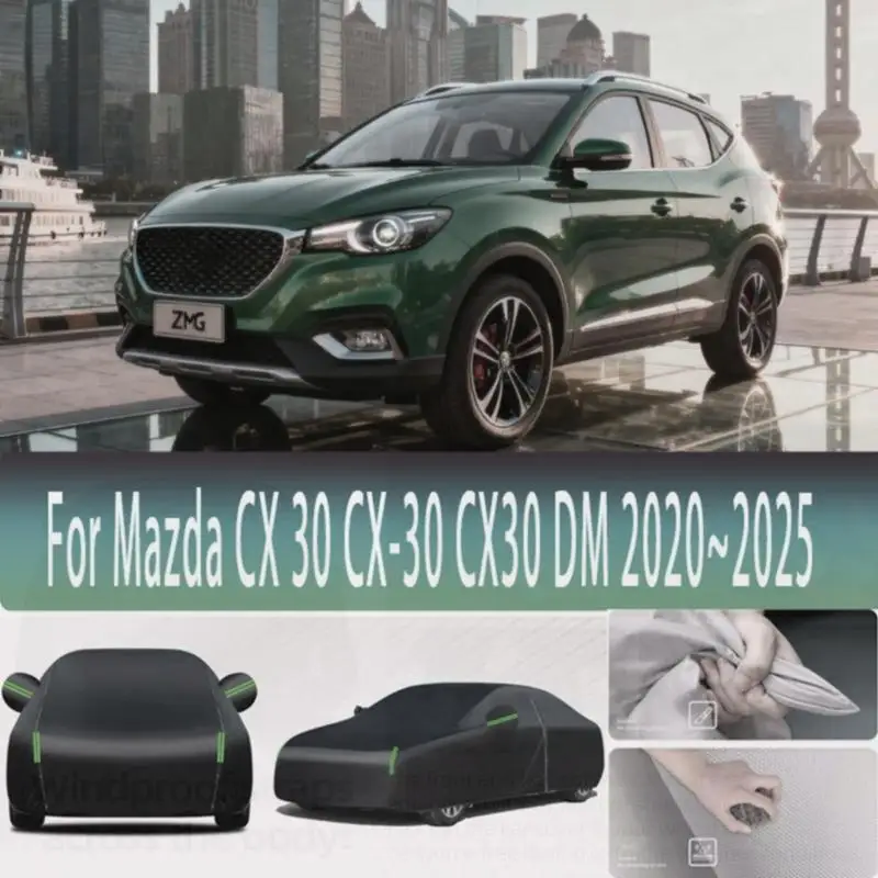 

For Outdoor Protection Waterproof Dustproof Full for Mazda CX30 2020 2024 2025 Car Covers